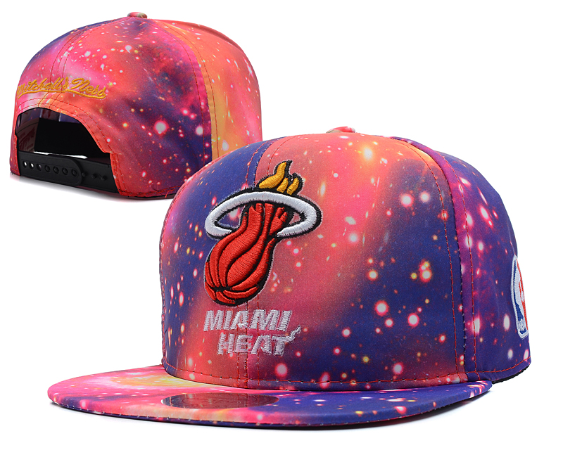 NBA Miami Heat MN Snapback Hat #65